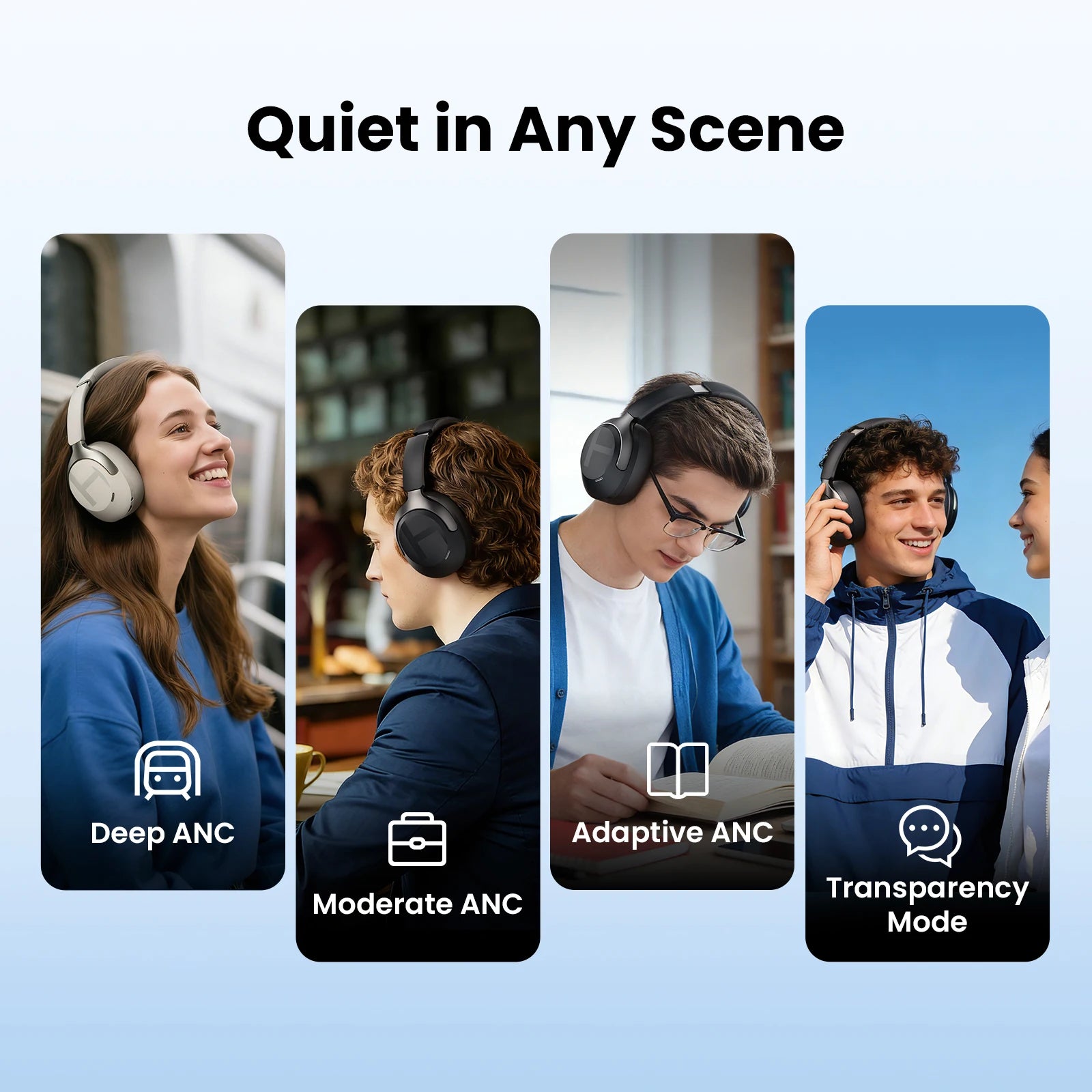 Over-Ear ANC Bluetooth Headphones With LDAC & 3D Audio
